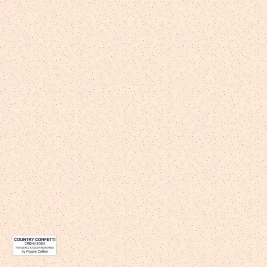 Natural Cream Soda Cotton 44"/45" Fabric Per Yard {1}