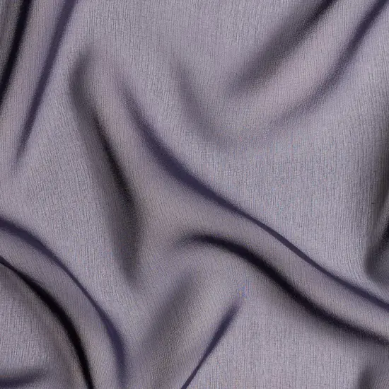 1 Yard Purple Silk Chiffon Fabric for Layering Dresses Gowns 54 Inch Width {2}