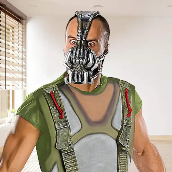 Dark Knight Rises Bane Costume Men&rsquo;s Muscle Chest, Mask, Belt {4}