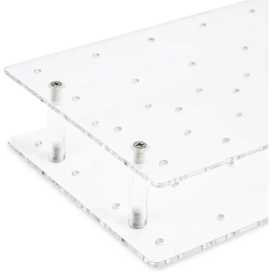 Clear Acrylic Cake Pop Stand, Lollipop Display Holder (24 Holes) {7}