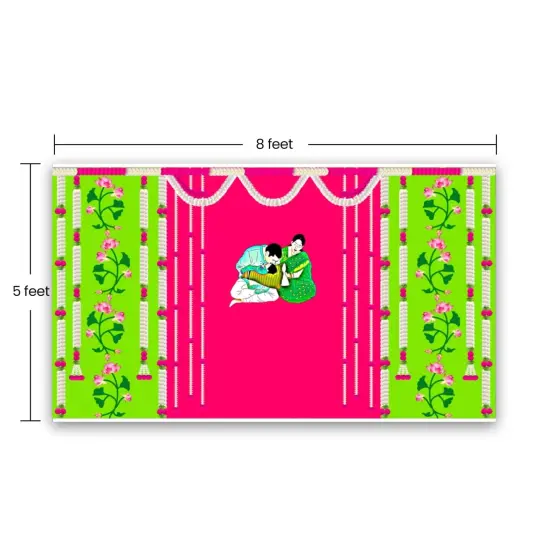 Anaprasana Backdrop, Annaprashan Banner, Annaprashan Backdrop, Annaprashan Ceremony, Annaprasana Decor, Baby Shower Decor {4}