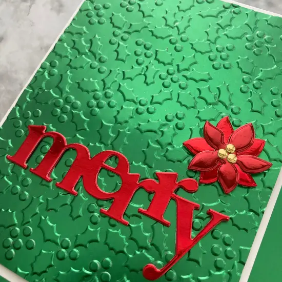 EMERALD CITY Matte Foil Cardstock - 12x12 Foil Cardstock - Encore {3}