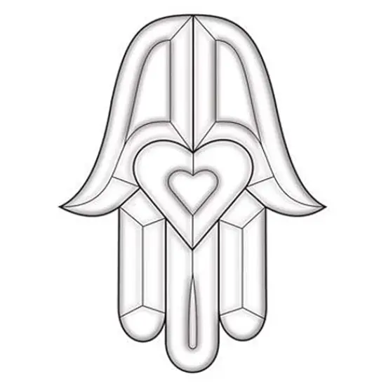 6" x 8" Exquisite Clear Glass Bevel Cluster EC159 {1}