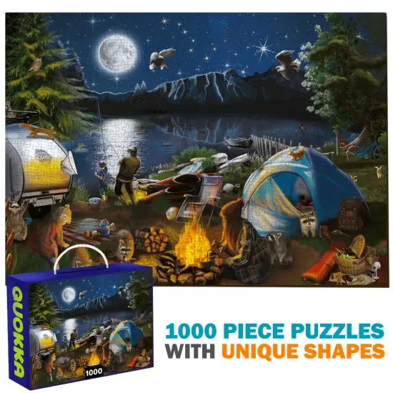 1000 Pcs Jigsaw Puzzle for Adults |Market {2}
