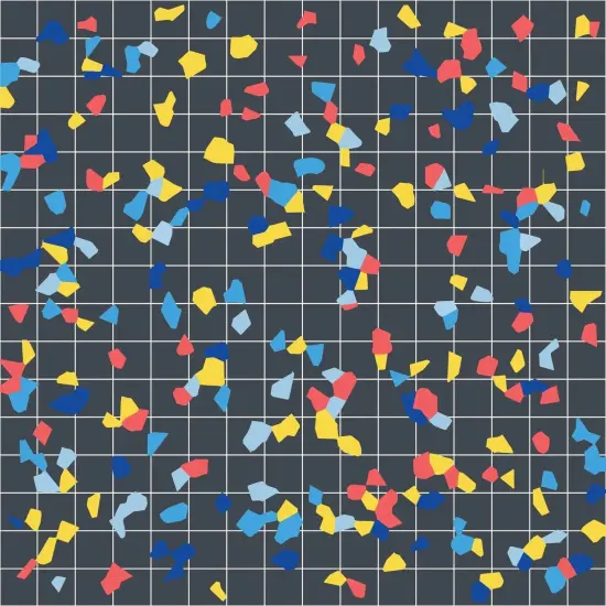 Confetti Memphis Gift Wrap II {2}