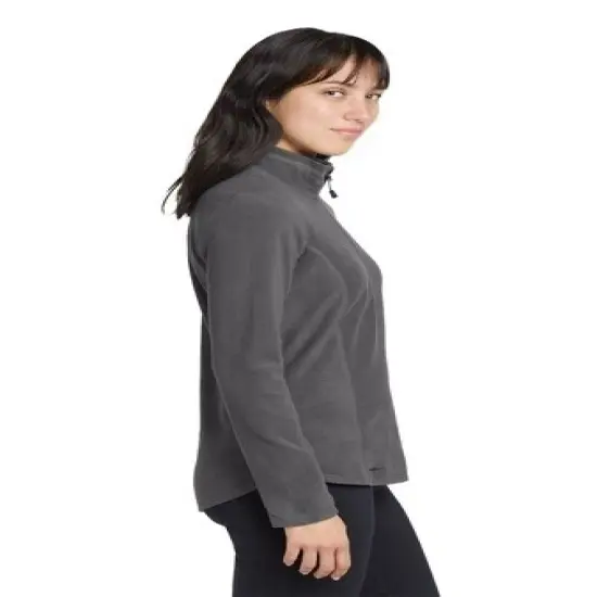 Eddie Bauer&reg; Women's Half Zip Microfleece Jacket Grey Steel {6}