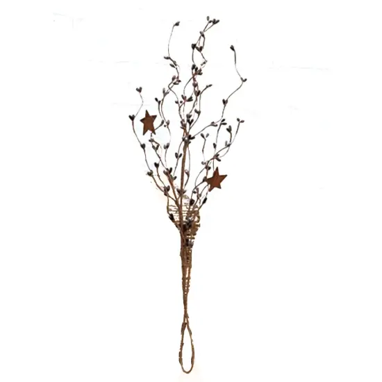 Decorative Pip & Star Spray Grey {1}