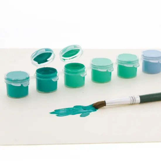 Professional 80 Color Set of Acrylic Paint Pot Set - 3.68mL Pots - Rich Vivid Colors for Artists, Students, Beginners - Canvas Portrait Paintings {4}