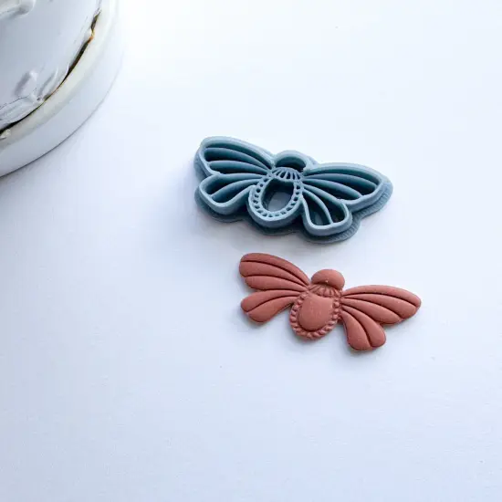 BEVELED BUTTERFLY INSECT | GARDEN | CLAY CUTTER {2}
