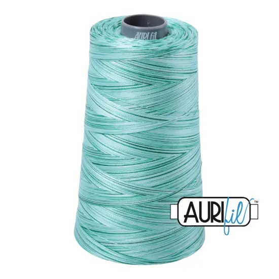 Creme de Menthe - Variegated (4662) | 28wt Cone (3300M / 3609Y) | Aurifil Thread {1}