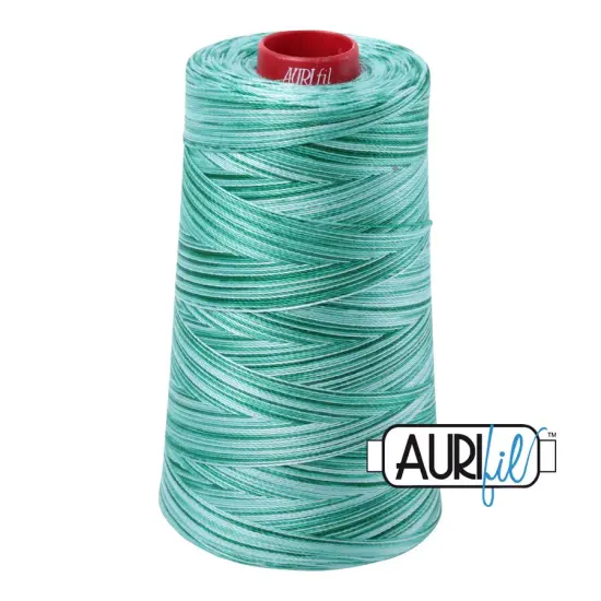 Creme de Menthe - Variegated (4662) | 12wt Cone (1750M / 1914Y) | Aurifil Thread {1}