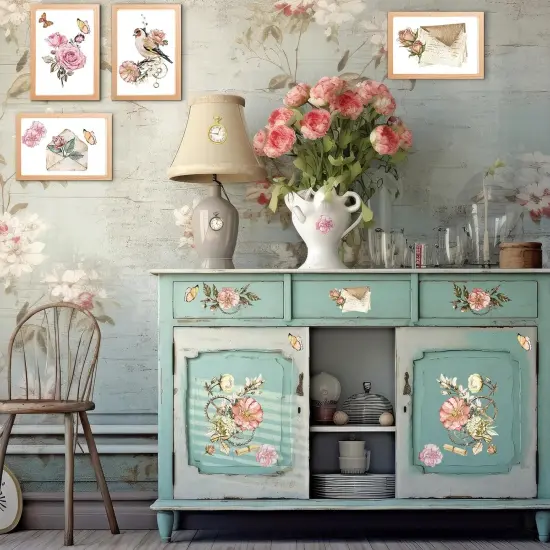 20 Sheets Farmhouse Rub on Transfers {3}