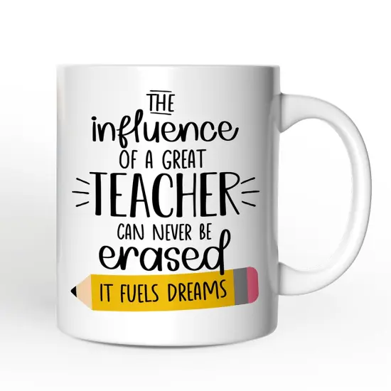 Teacher Appreciation Mug, The Influence Of A Great Teacher Gift {4}