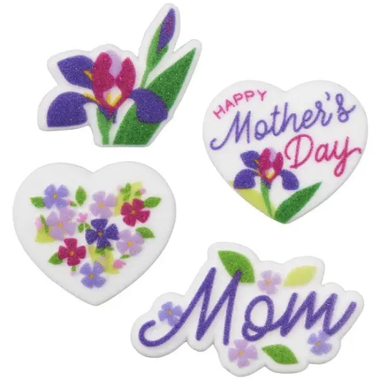Mother's Day Blooms Dec-Ons&reg; Decorations 12 ct {1}
