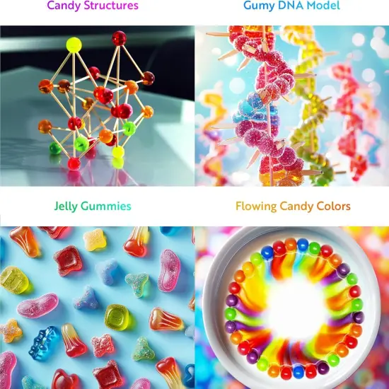Edible Candy Making Science Kit for Kids Ages 8-12 Years Old - Food Science Chemistry Kid Science Kit with 40 Experiments to Make Your Own Chocolates, Educational Science Kits for Boy & Girls {2}