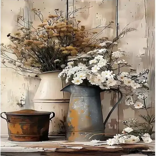 Diamond Painting Kits for Adults,5D Full Round Drill Diamond Art Yellow Flowers,DIY Diamond Dots with Paint by Diamonds Painting Kit for Home Decor 12x16inch {1}