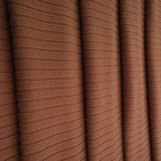 1 Yard Yummy Rib 8x3 Solid Stretch Knit Fabric 58/60 Inch Wide Mushroom {4}