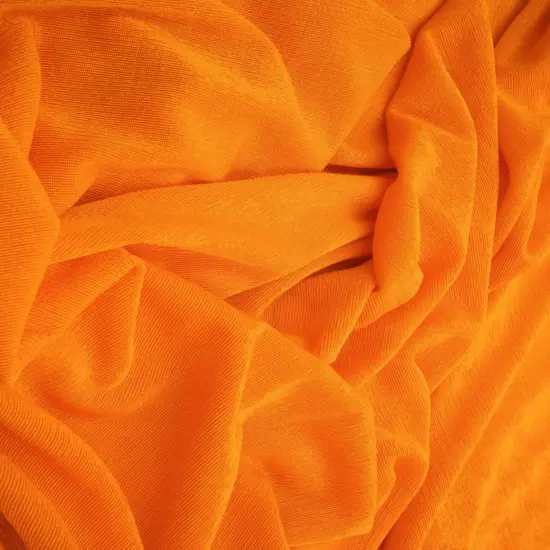 1 Yard Slinky Rib Knit Fabric 1x1 Solid Polyester Spandex Stretch 52/54 Inches Wide Blue LT {2}