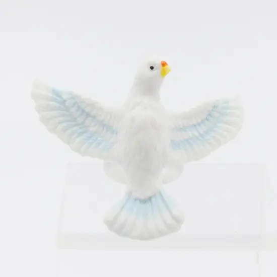 Ceramic Dove Bird Candle Ring, Wedding Décor or Gift, Anniversary Décor or Gift, Home Décor, Vanity Decor {3}