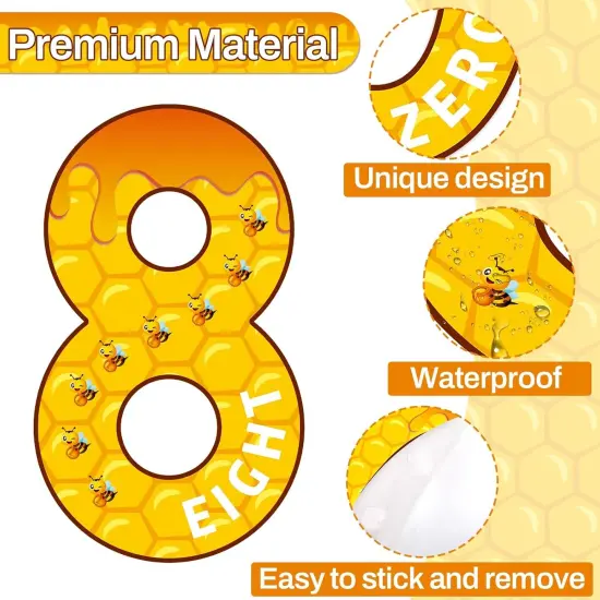 Jumbo Numbers Bee Hive Bulletin Board {2}