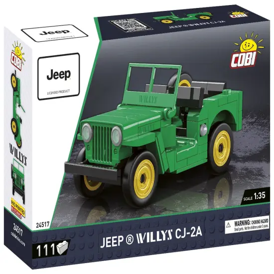 COBI JEEP Willys CJ-2A (Green) {1}