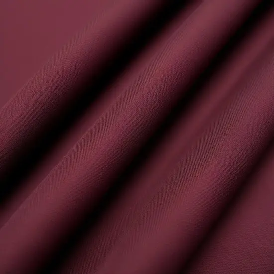 1 Yard Poly Poplin Fabric 58/60'' Inches Wide Wrinkle Resistant Material for Apparel and Tablecloths Burgundy {1}