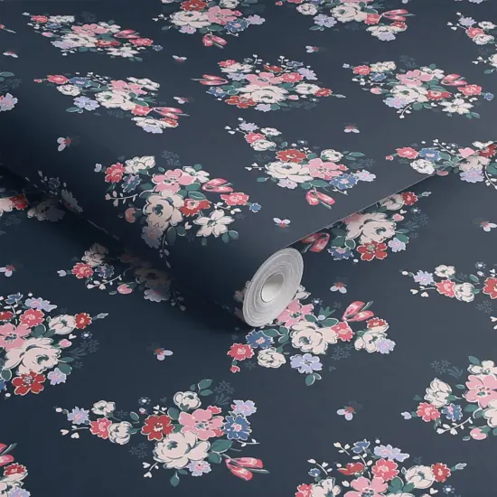 Cath Kidston Clifton Floral Navy {3}