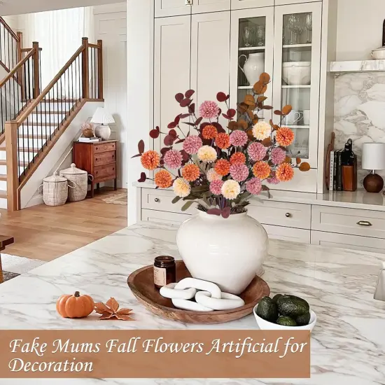 3-Color Faux Kiku Flower {5}