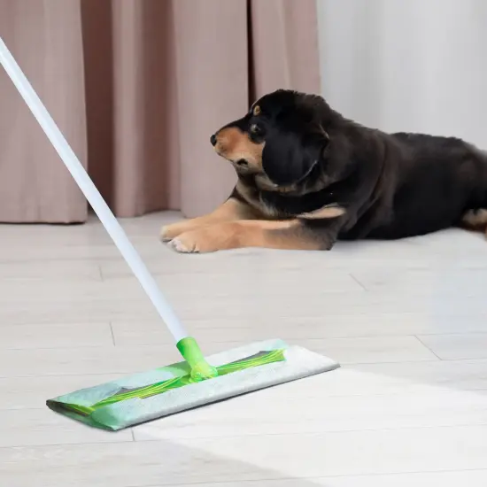 200 Pack Disposable Mop Pads - Disposable Dry Sweeping Cloth Refills for Dusting (11.5 x 8 In) White {3}