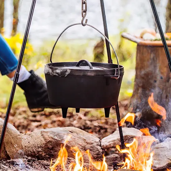 Lodge 5 Qt Deep Dutch Oven {4}