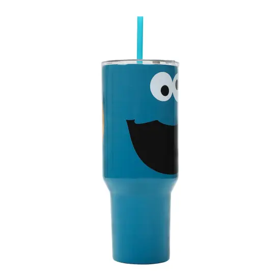 Cookie Monster 40oz Blue Tumbler {3}