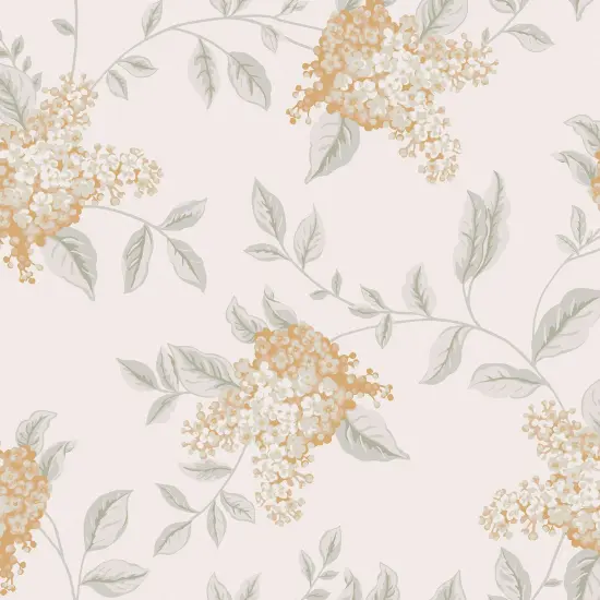Laura Ashley Portland Apricot Wallpaper {2}