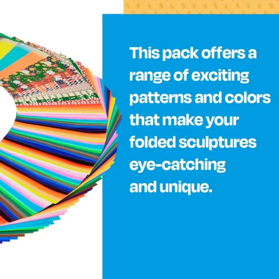 Sax Origami Paper School Pack, Assorted Patterns and Colors, 265 Sheets {6}