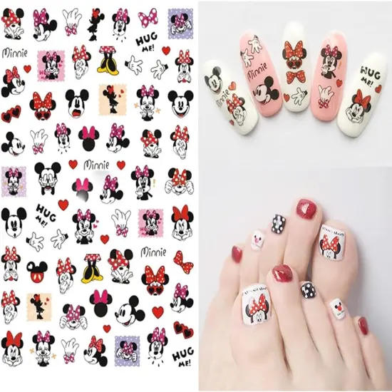 Cartoon Nail Art Stickers Decal 3D {2}