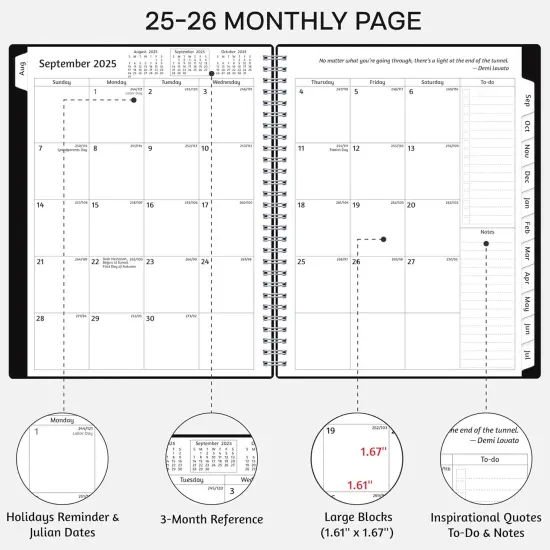 Teacher Planner 2025-2026 - 8&rsquo;&rsquo; x 10&rsquo;&rsquo; with 8 Periods {4}