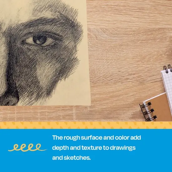 Sax Manila Drawing Paper, 60 lb, 12 x 18 Inches, Pack of 500 {7}