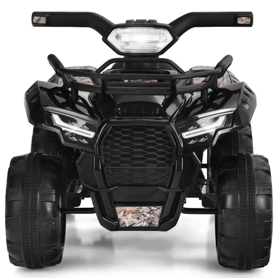 Costway 6V Kids ATV Quad Electric Ride On Car Toy Toddler with LED Light MP3 {9}