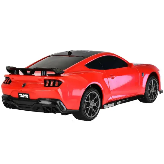 Taiyo: Ford Mustang GTD Dark Horse RC - Red - 1:22 Scale Car, 2.4Ghz Remote Controlled Vehicle, Controller, Battery Operated Sports Car, Licensed {5}