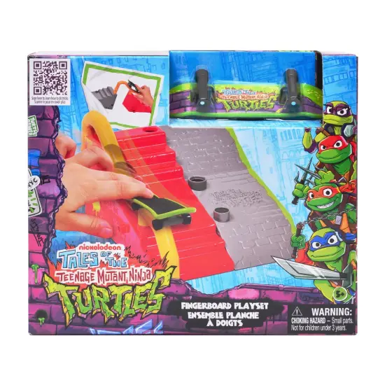 Legend Toys Teenage Mutant Ninja Turtles Finger Skateboard Playset {1}