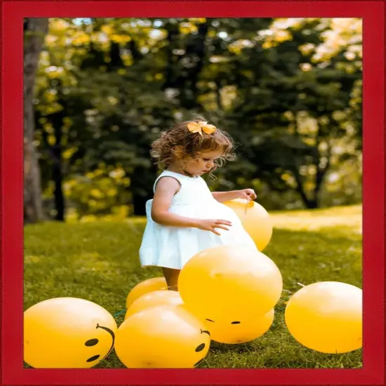 Modern Red Picture Frame Popular Sizes - Flat Modern Framing {4}