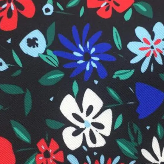 1 Yard Poly Rayon Blend Mikado Print Fabric for Dresses and Special Occasion Wear 60 Inches Wide {2}