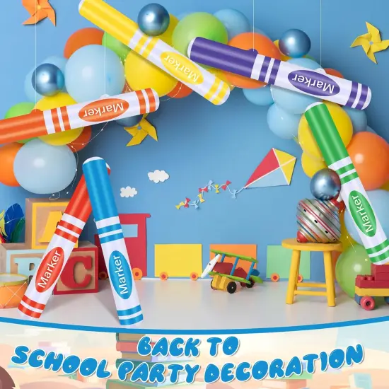 12 Pcs Giant Inflatable Marker Back to School {5}