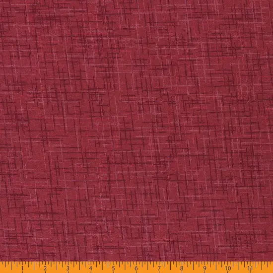 Mook Fabrics Linen Look Flannel Fabric [108 in. Wide] - By The Yard Cordovan {3}