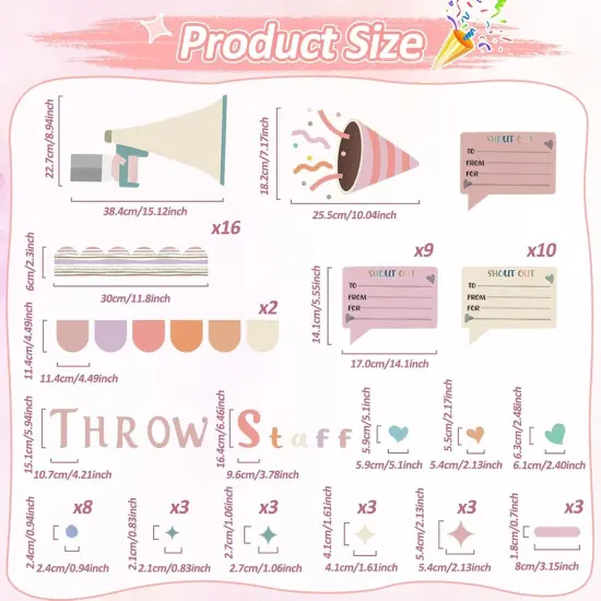 Staff Shout Out Bulletin Board Decorations Sets {2}