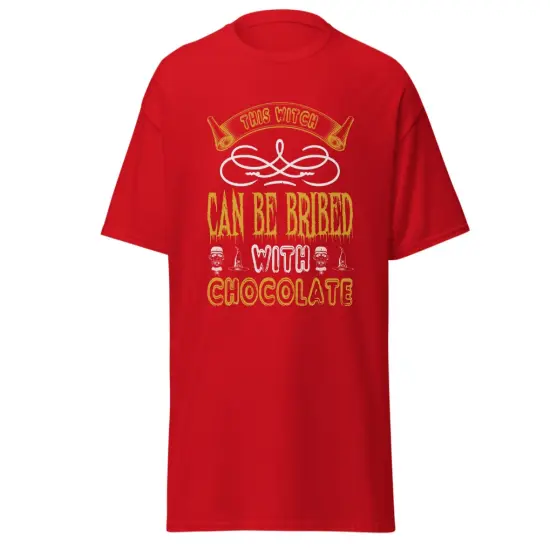 T-shirt Halloween can be buried with chocolate design {3}