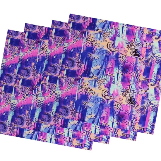 Wanderlust Paisley Printed Spandex {5}