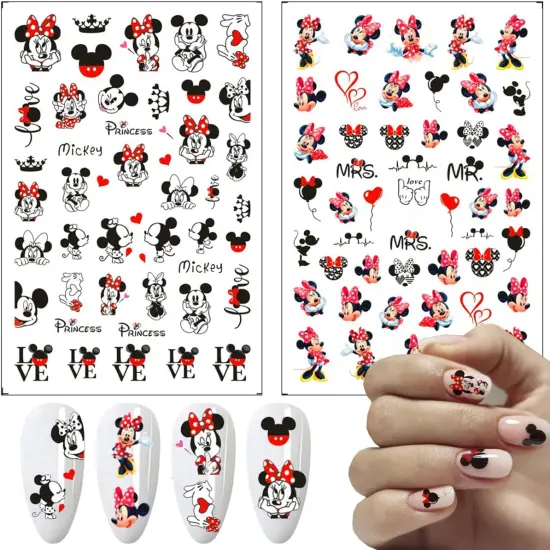 Cartoon Nail Art Stickers {2}