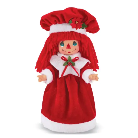 Collections Etc Precious Moments Mr And Mrs Claus Raggedy Dolls {1}