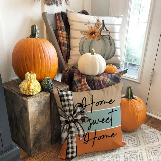 Fall Pillow Covers 18 x 18 Inch {2}