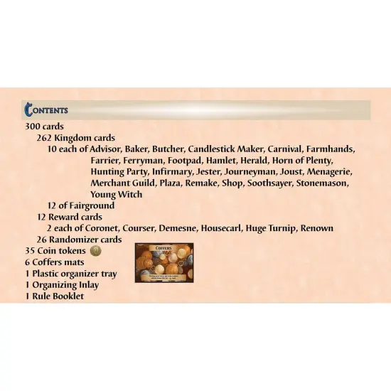 Rio Grande Games: Dominion Cornucopia & Guilds 2nd Edition - Expansion Deck Building Board Game, Time Of The Harvest, Ages 14+, 2-4 Players, 30 Min {5}